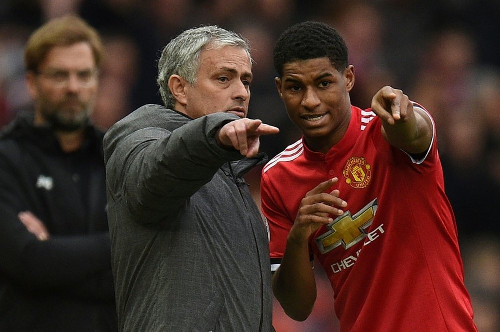 Marcus Rashford is likely to feature for Manchester United. AFP