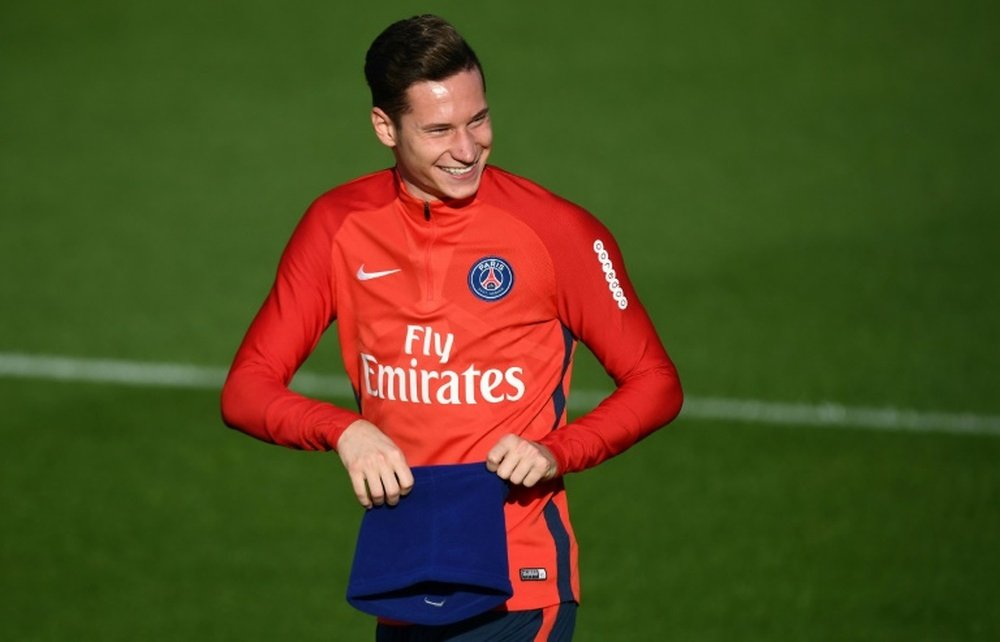 Draxler opened up about the upcoming Champions League clash. AFP
