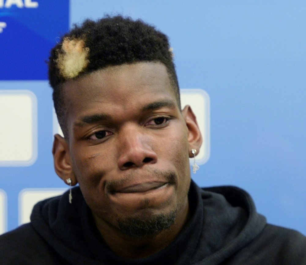 United would not mind saying goodbye to Pogba for the right amount. AFP