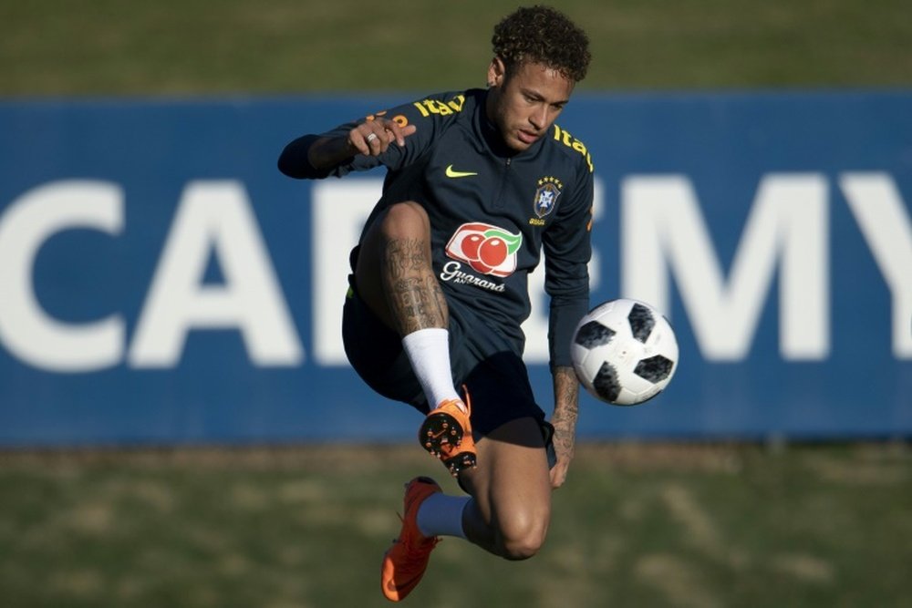 Neymar parece recuperado pero... ¿llegará a tope? AFP
