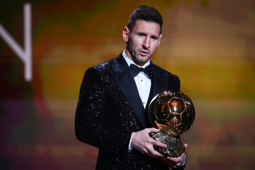 Le classement complet du Ballon d'Or 2021. AFP