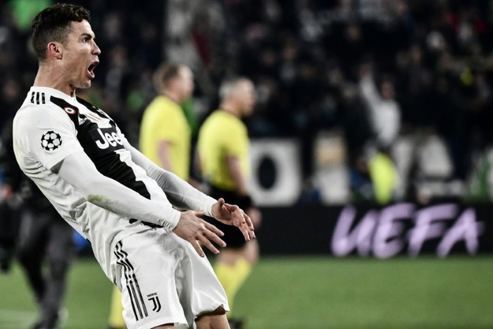 Ronaldo could be sanctioned. AFP