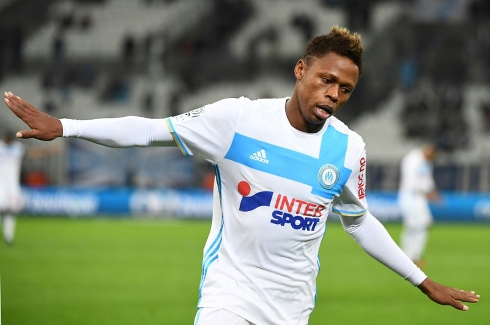 Njie vise le haut du tableau pour l'OM. AFP