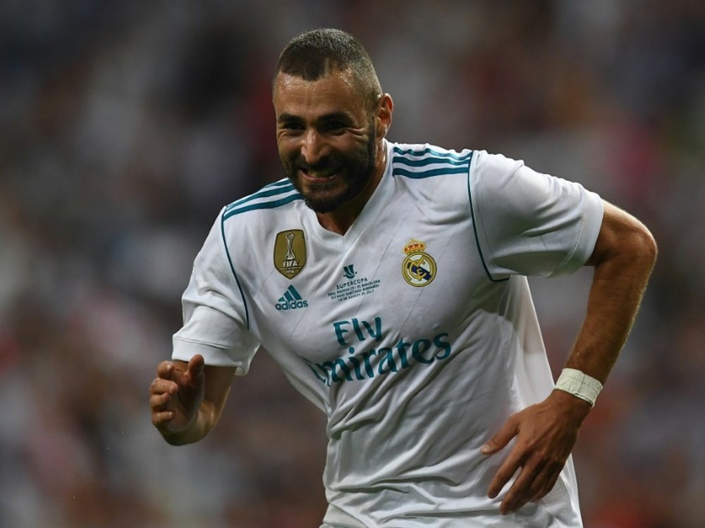 Benzema firmó su segundo peor inicio goleador. AFP