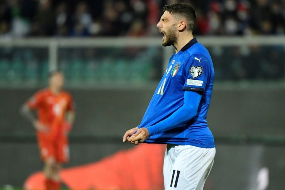 Berardi ricorda l'infortunio. AFP