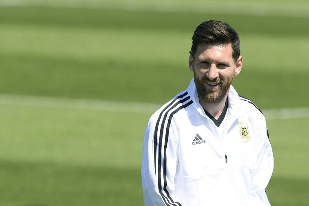 Messi se verá con Scaloni en breve. AFP