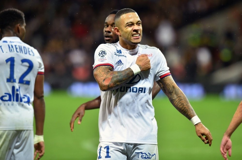 Depay, the solution to Tottenham's crisis. AFP