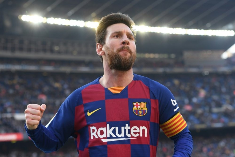 Le président de Naples veut Leo Messi. AFP