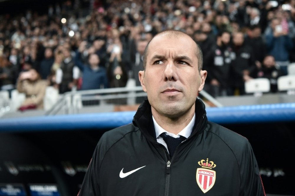 Monaco were eliminated from the Champions League after losing to RB Leipzig in the week. AFP