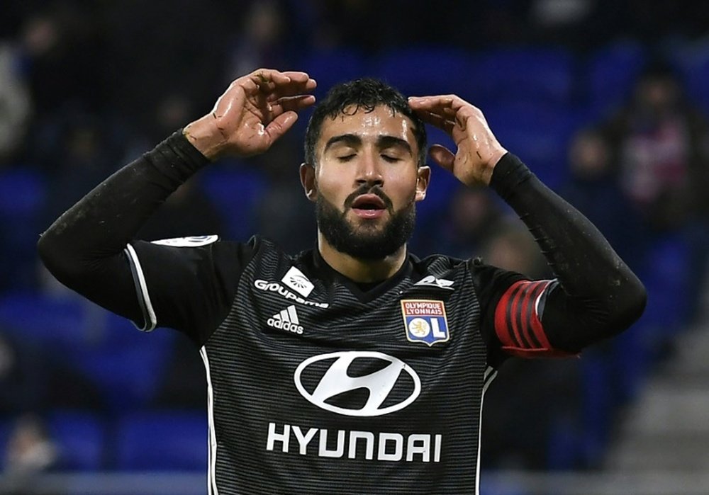 L'Olympique lyonnais de Nabil Fekir perd à domicile contre Lille. AFP