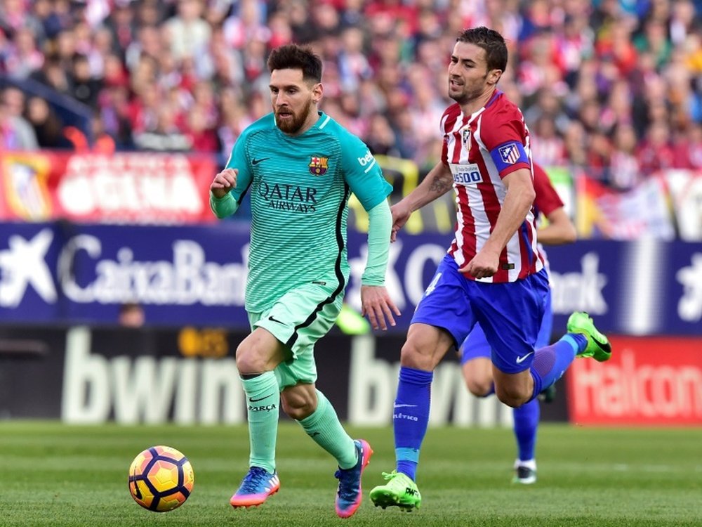 Messi no está entre los jugadores más rápidos. AFP