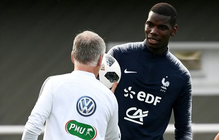 Deschamps sticks with Pogba against the US
