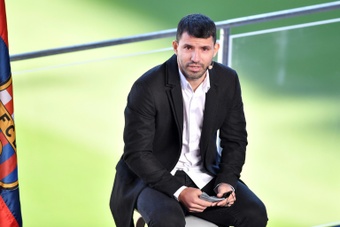 Aguero has now got two offers to remain linked to football. AFP