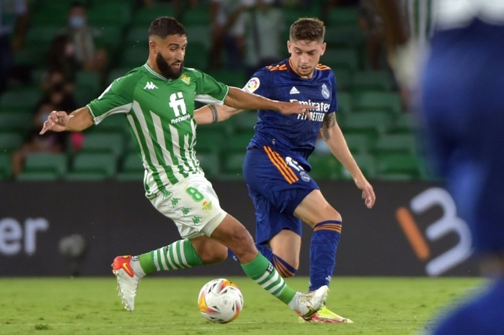 Antonio Cordon n'a pas hésité à tarir d'éloge Nabil Fekir. AFP