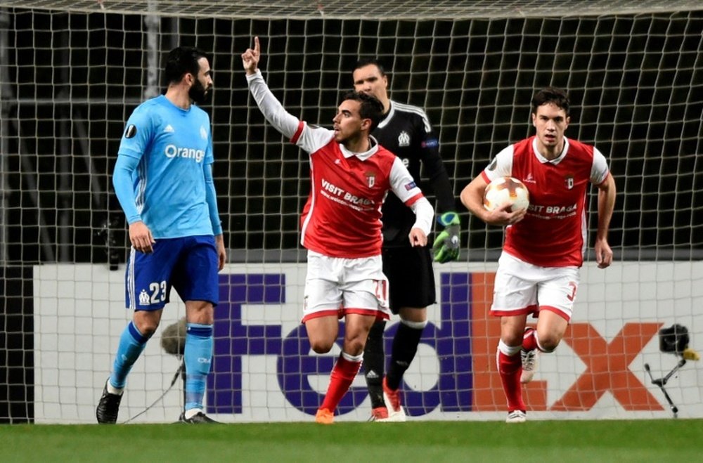 El Sporting de Braga arrolló al Estoril. AFP/Archivo