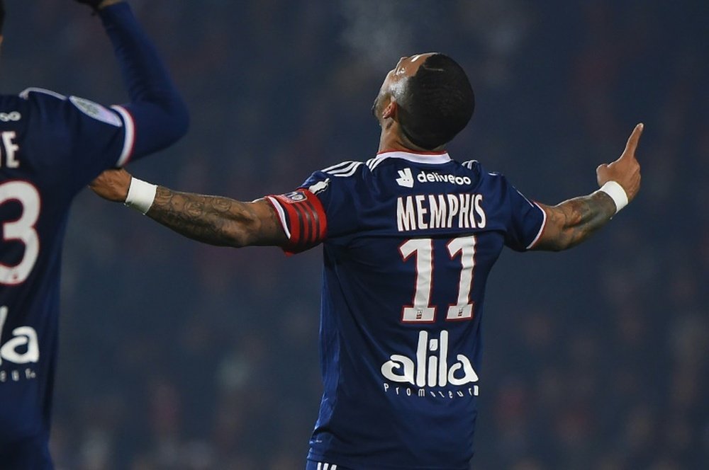 Memphis omite su apellido en sus camisetas. AFP/Archivo