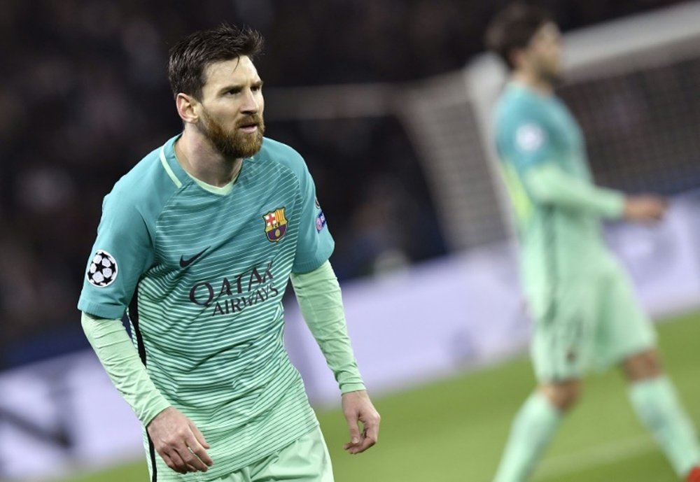 A renovação de Messi continua na mesma velocidade. AFP