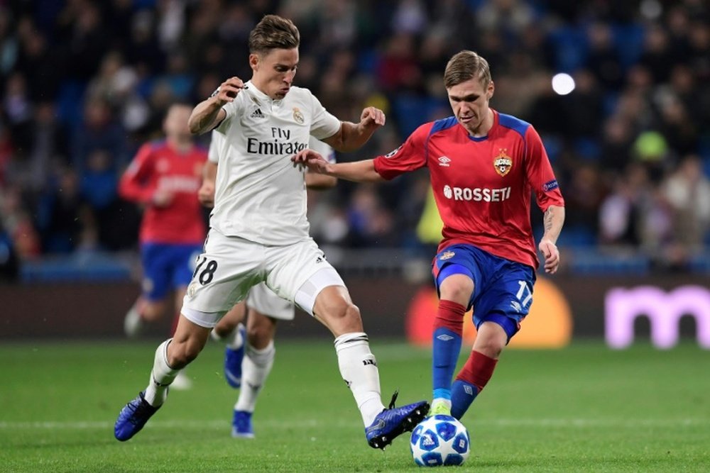 Marcos Llorente is wanted in the Premier League. AFP