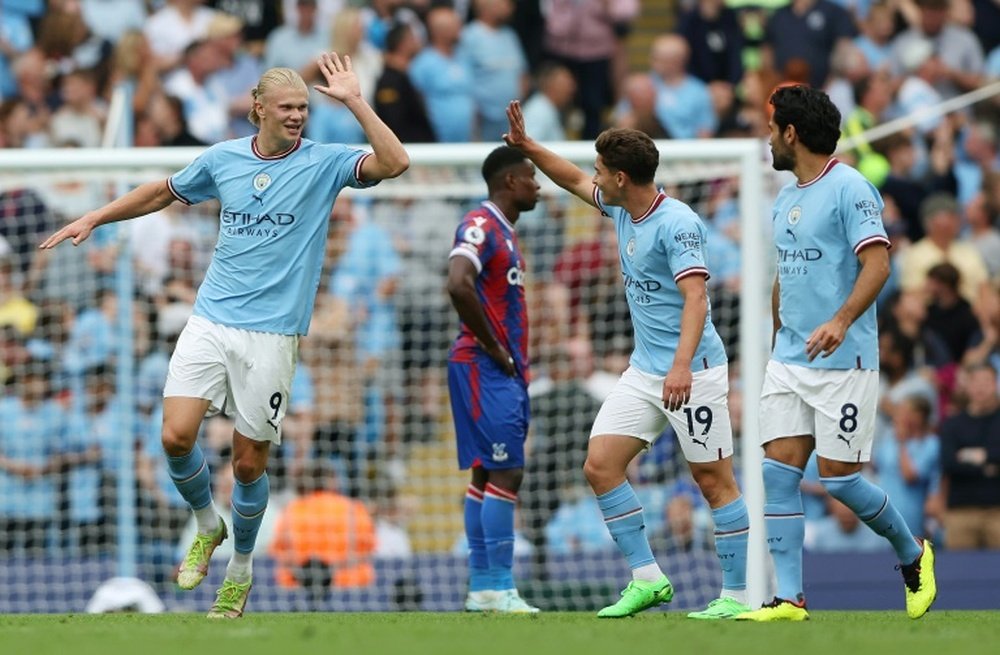 City beat Bayern and Chelsea in the race for Alfa-Ruprecht. AFP