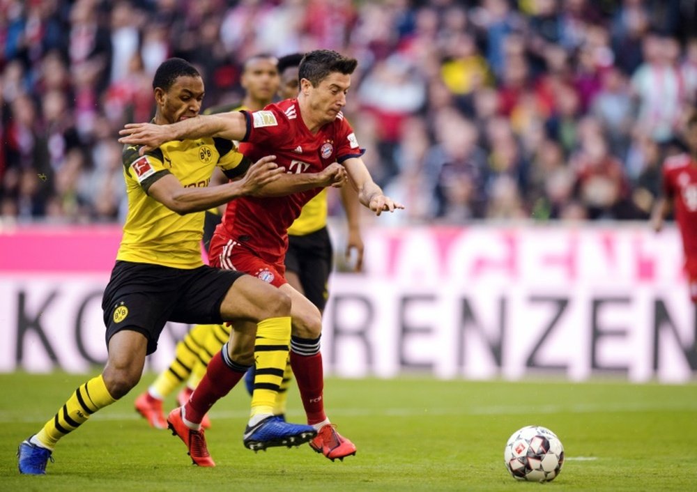 Les compos probables de la Supercoupe d'Allemagne entre Dortmund et le Bayern. AFP