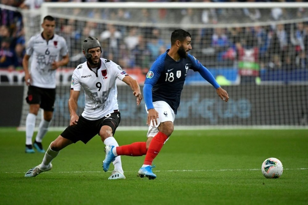 Nabil Fekir volverá a defender los colores de 'les Bleus'. AFP/Archivo