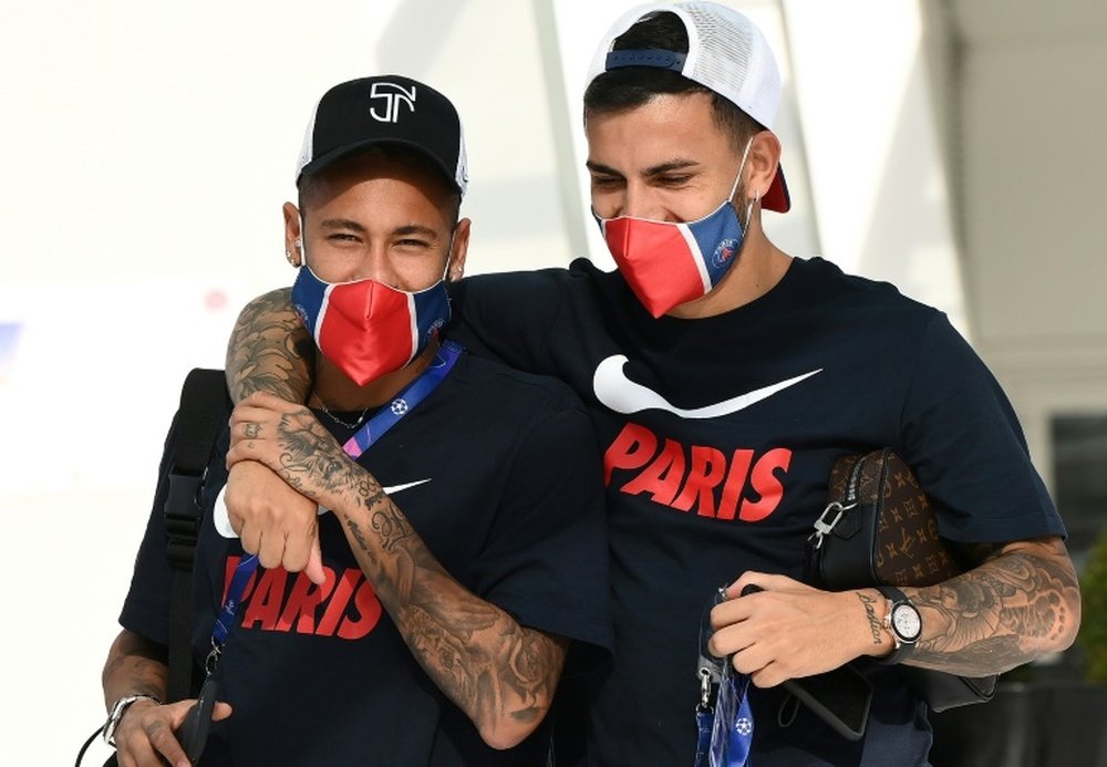 Verratti, Paredes et Neymar menacés d'une suspension. AFP