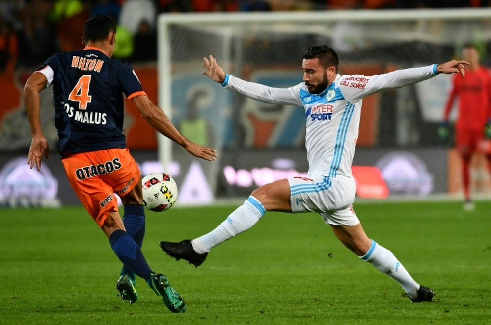 Le milieu offensif de l'Olympique de Marseille Romain Alessandrini. AFP