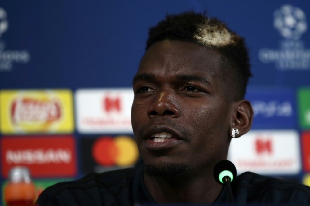 Pogba has talked fashion sense and World Cup glory this week. AFP