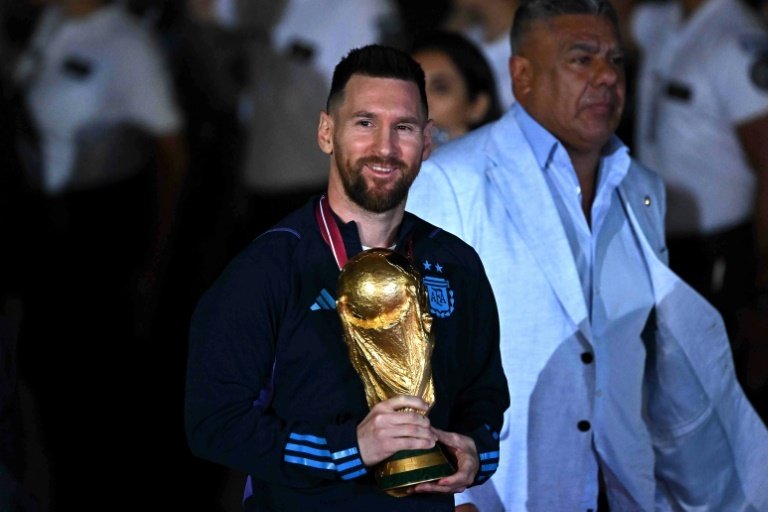 Messi ganó el premio Olimpia de Oro, el más importante del deporte de Argentina. AFP