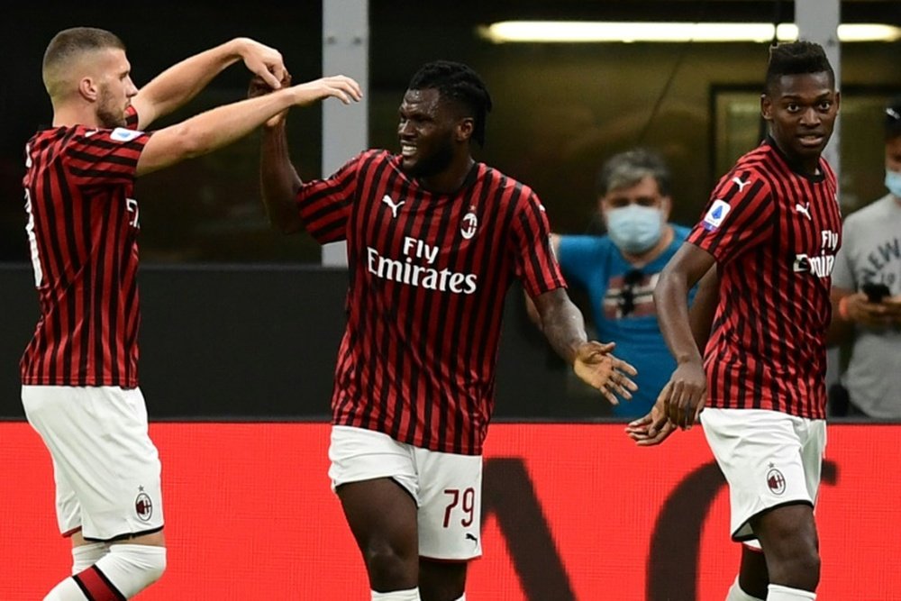 Milan derrotou o Parma por 3 a 1 pela 33ª rodada do Campeonato Italiiano. AFP