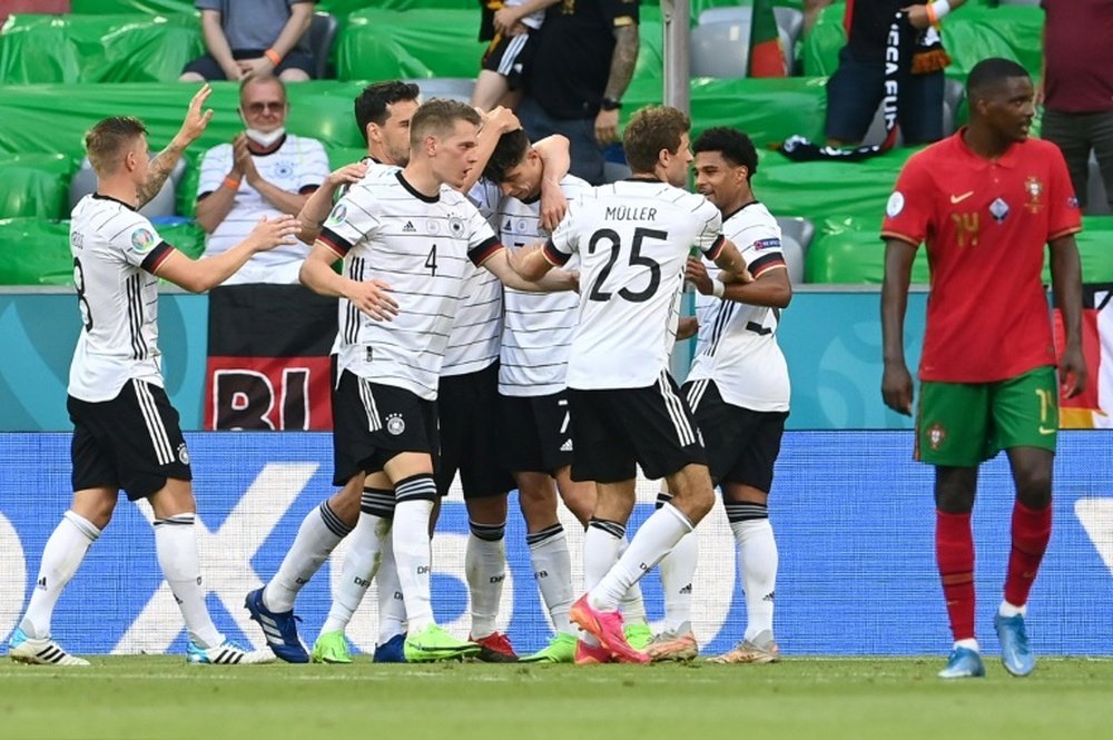 La Germania ribalta l'incontro. AFP