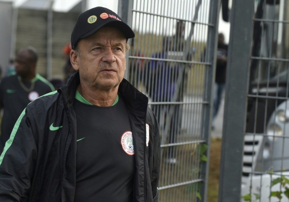 Rohr will manage the Super Eagles at the World Cup in Russia next summer. AFP
