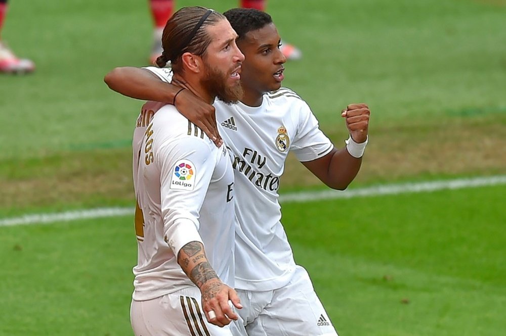 Ramos, de nuevo clave para el Madrid. AFP