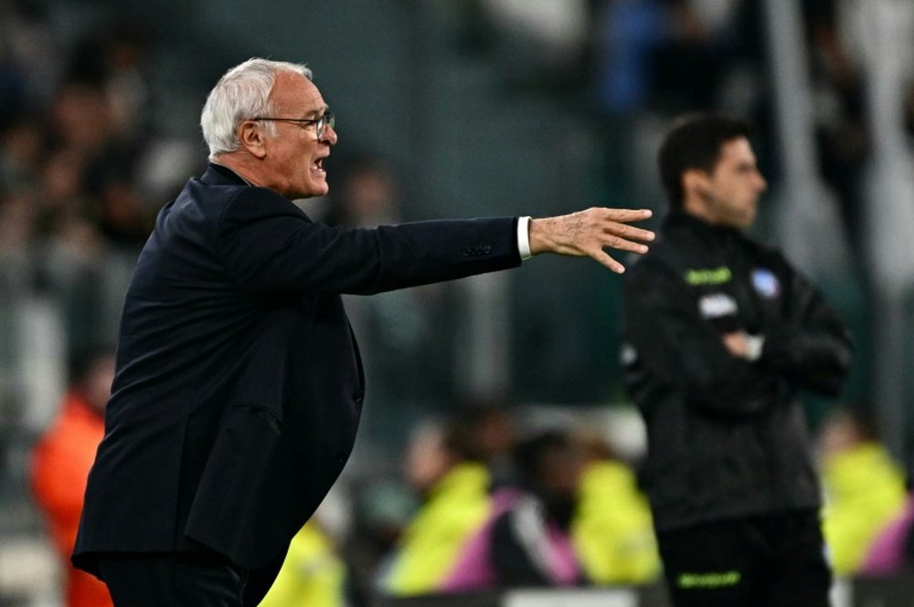 Ranieri swapped Cagliari for Roma. AFP