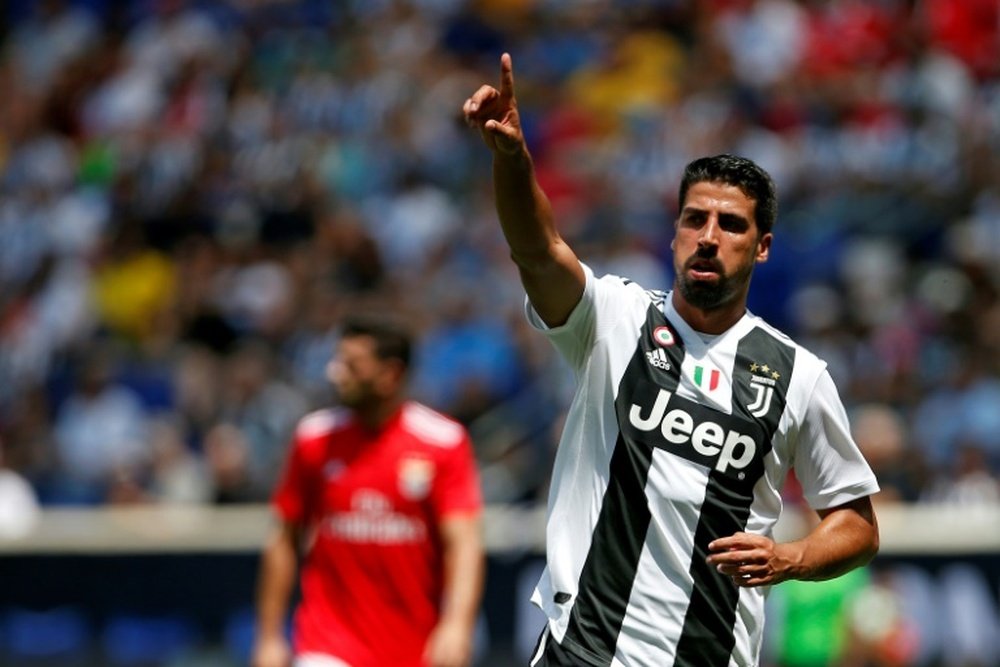 Khedira não quer mais continuar na Juventus. AFP