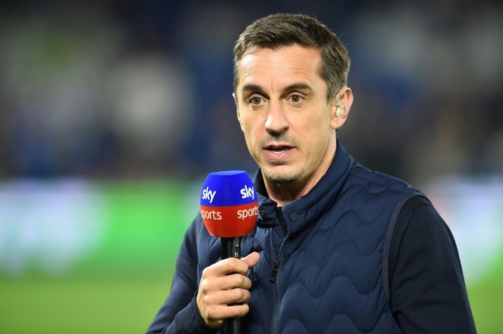 Neville has expressed frustration with Man United's performance. AFP
