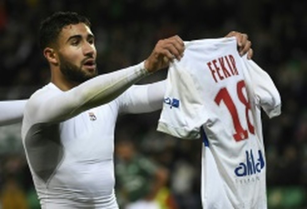 Fekir est dans le viseur du club espagnol. AFP