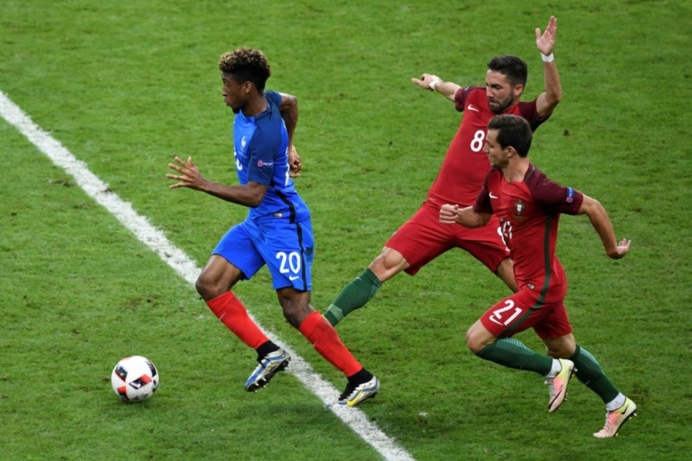 Les compos probables du match de Ligue des Nations entre la France et le Portugal. afp