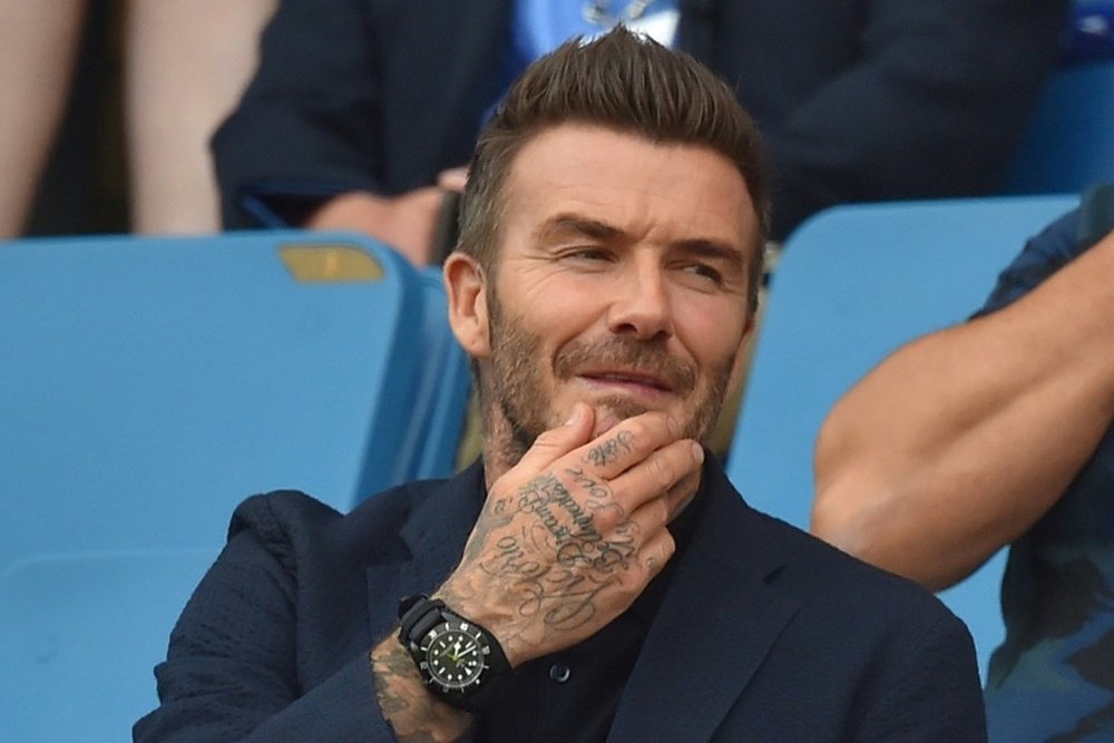 David Beckham veut David Silva. AFP