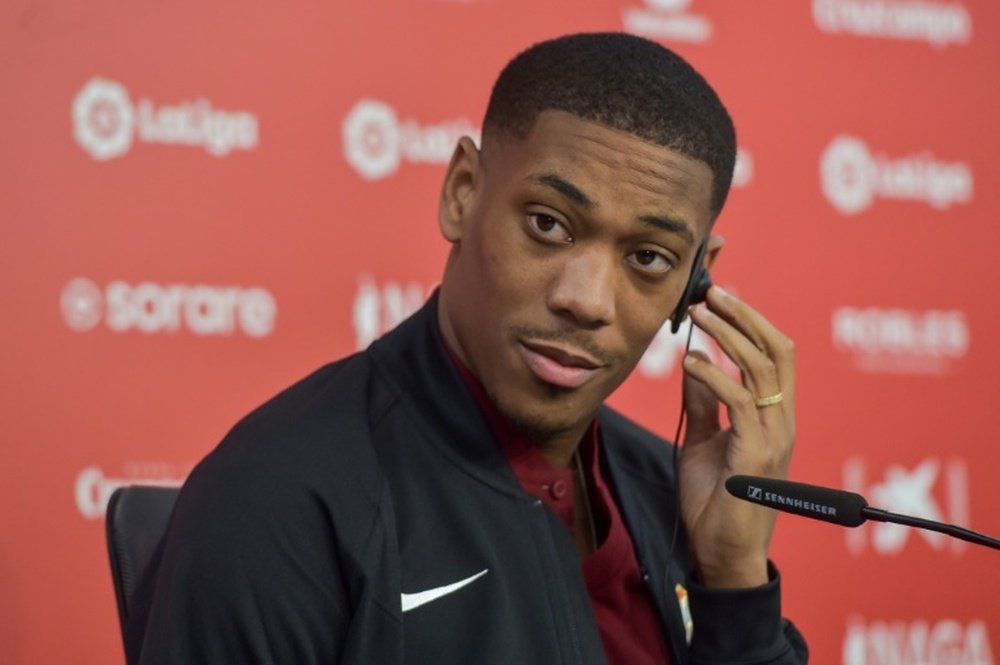 Man Utd count on Martial. AFP