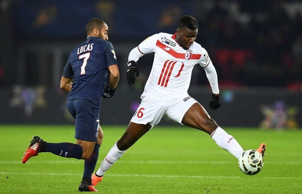 Amadou es uno de los objetivos del Crystal Palace. AFP