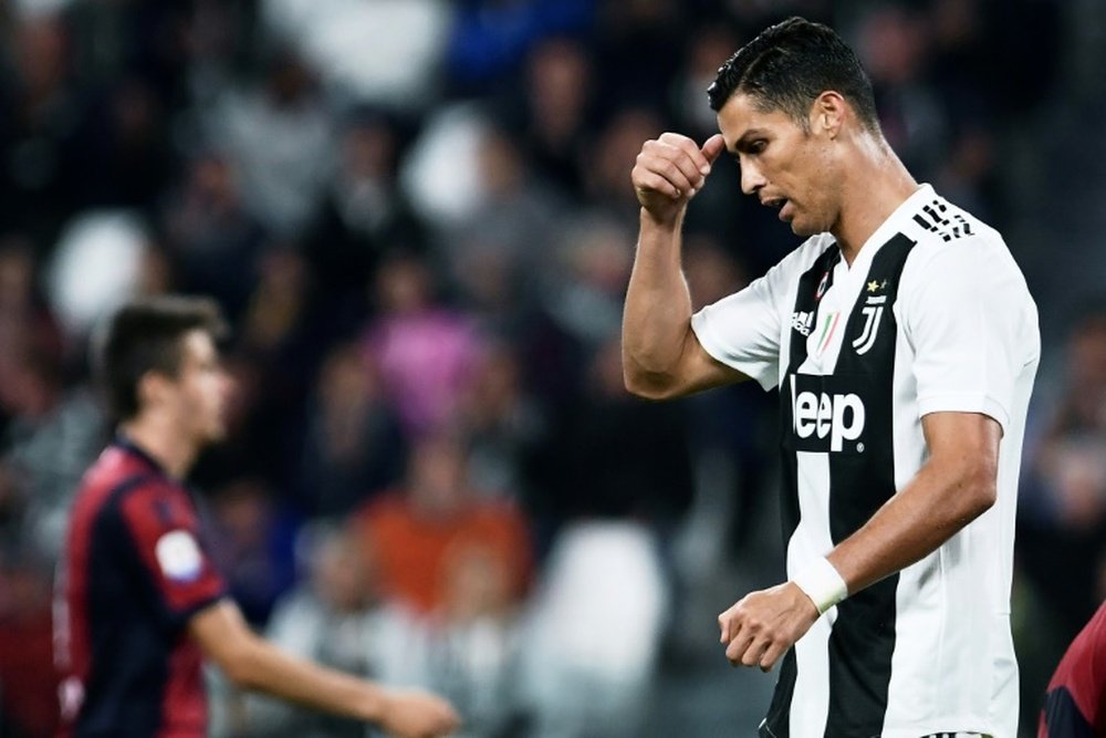 Ronaldo now plies his trade in Italy. AFP