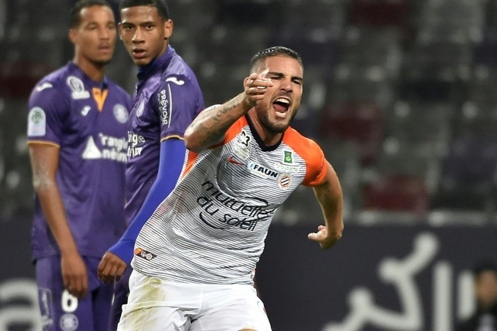 Les compos probables du match de Ligue 1 entre Montpellier et Toulouse. AFP
