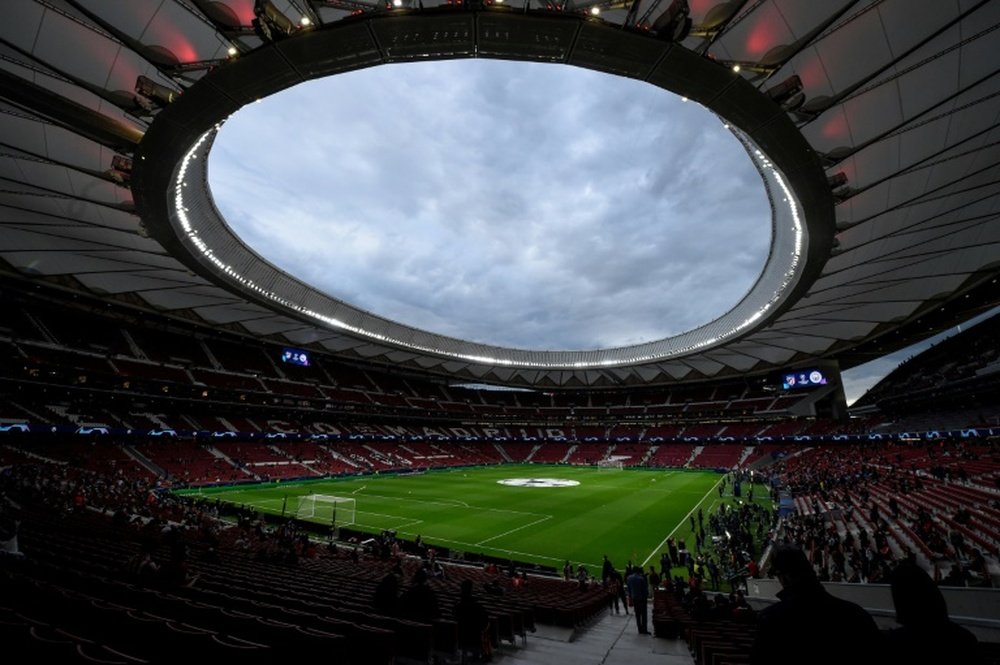 The Metropolitano is set to host the UCL final in the 2026/27 season. AFP