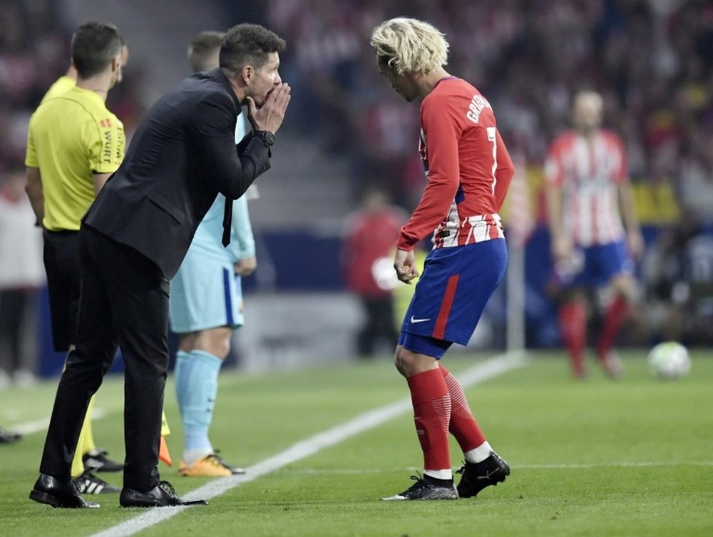 El Atlético necesita un milagro para estar en octavos. AFP