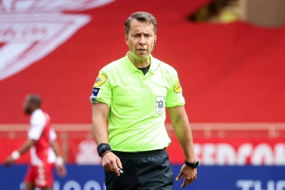 Johan Hamel refereed 135 matches from Ligue 1. AFP