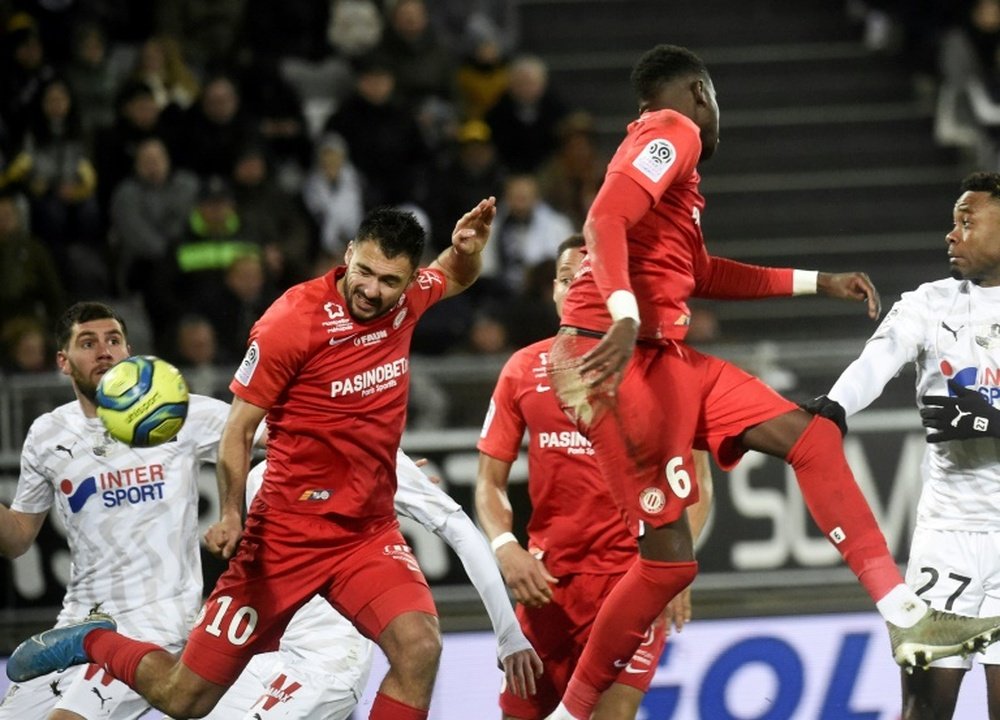 Les compos probables du match de Ligue 1 entre Montpellier et Dijon. AFP