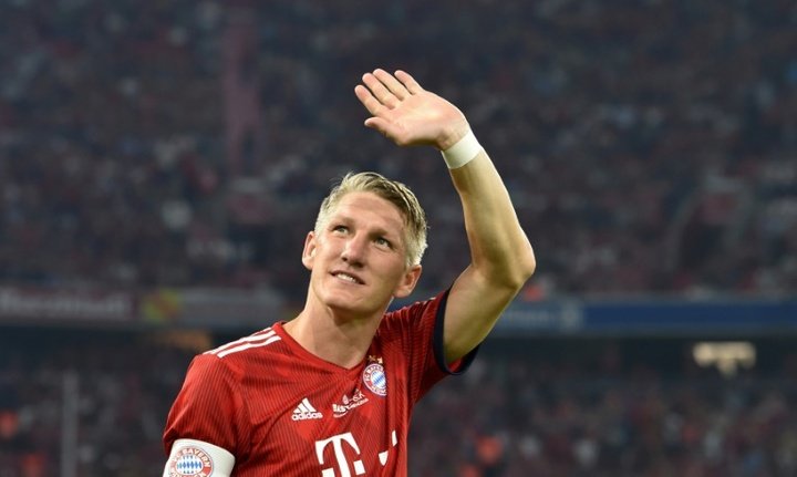 Schweinsteiger ricorda Guardiola. AFP