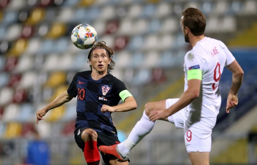 Modric was complimentary of England after the game. AFP