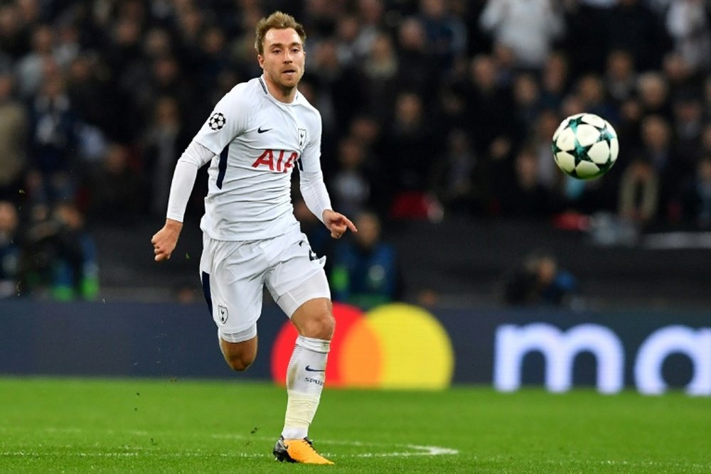 Eriksen reportedly wants out of Tottenham. AFP
